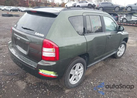 2007 Jeep Compass Sport из США, поврежденный, VIN 1J8FT47W87D224275